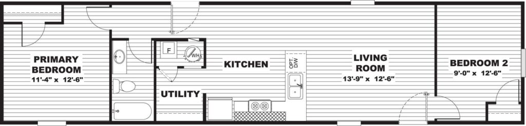 The Elm by Clayton Tru Homes Mobile home