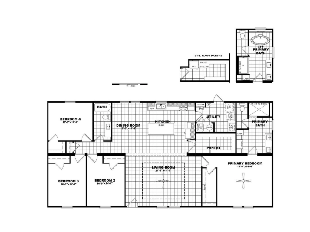 Iron Peak double wide mobile home for sale in the Rio Grande Valley